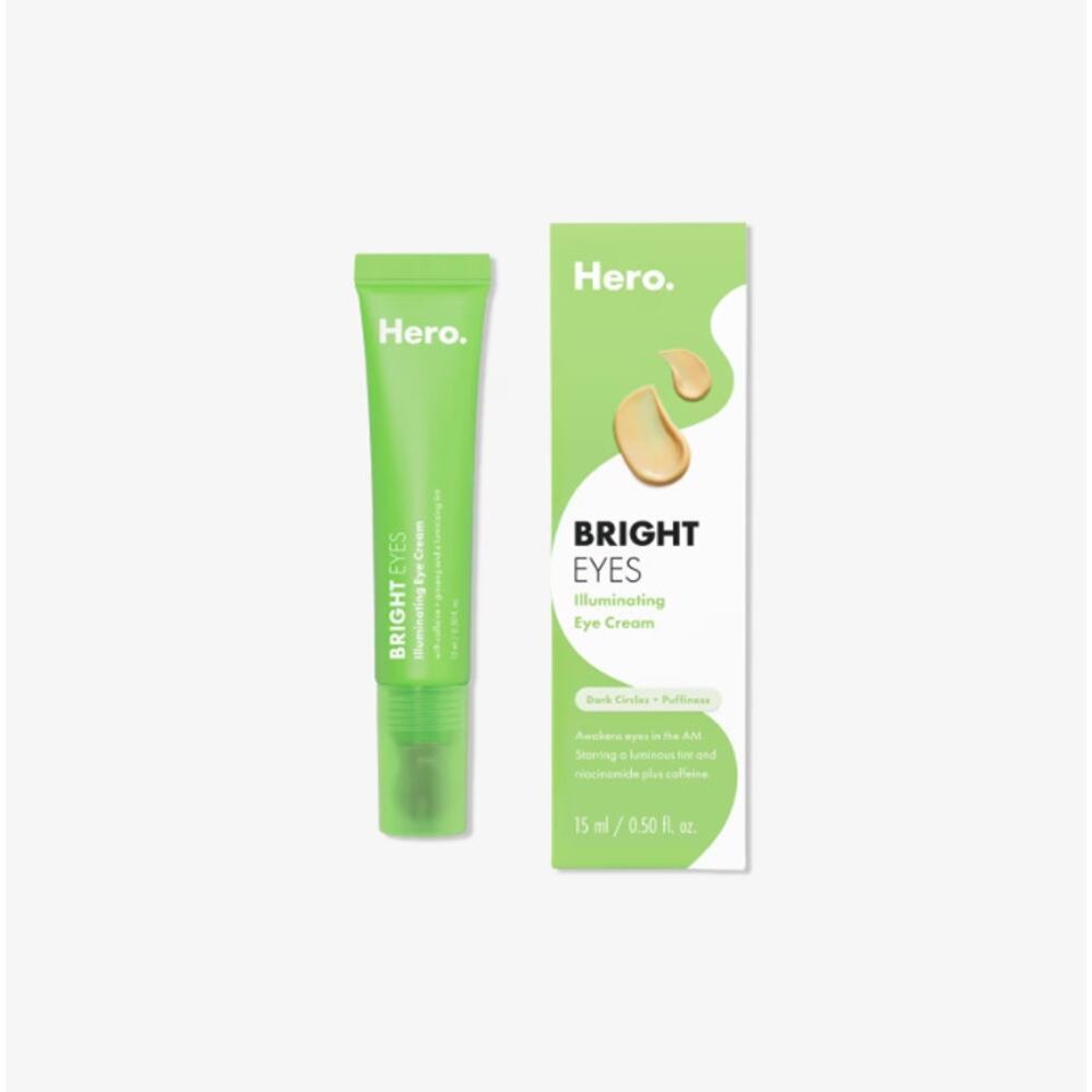 NEW Hero Cosmetics Bright Eyes Illuminating Eye Cream - 0.5 fl oz